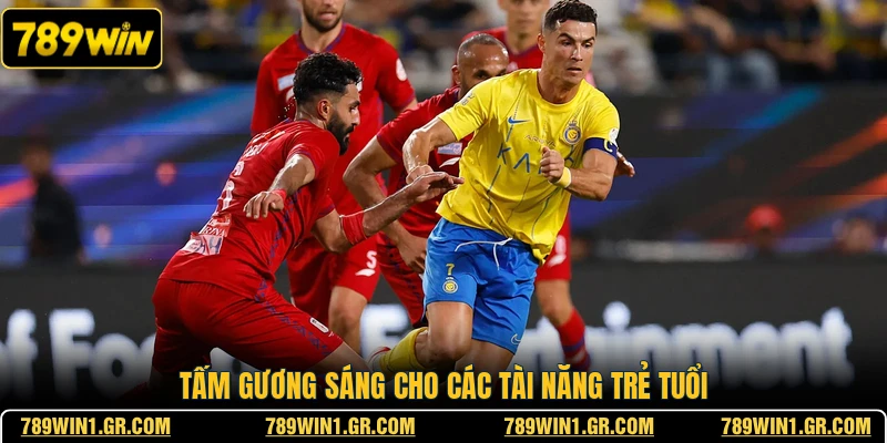 Cristiano Ronaldo - Biểu Tượng Của Nghị Lực Và Thành Công Tấm gương sáng cho các tài năng trẻ tuổi